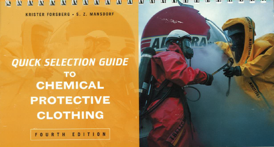 Quick Selection to Chemical Protective Clothing